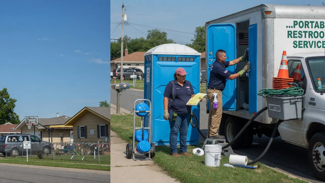 Portable Toilet Rental in Burnettsville, IN near me